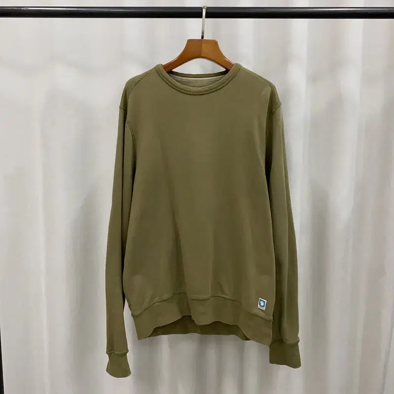 Fjellaben Khaki Sweatshirt Man to Man 100 S03495