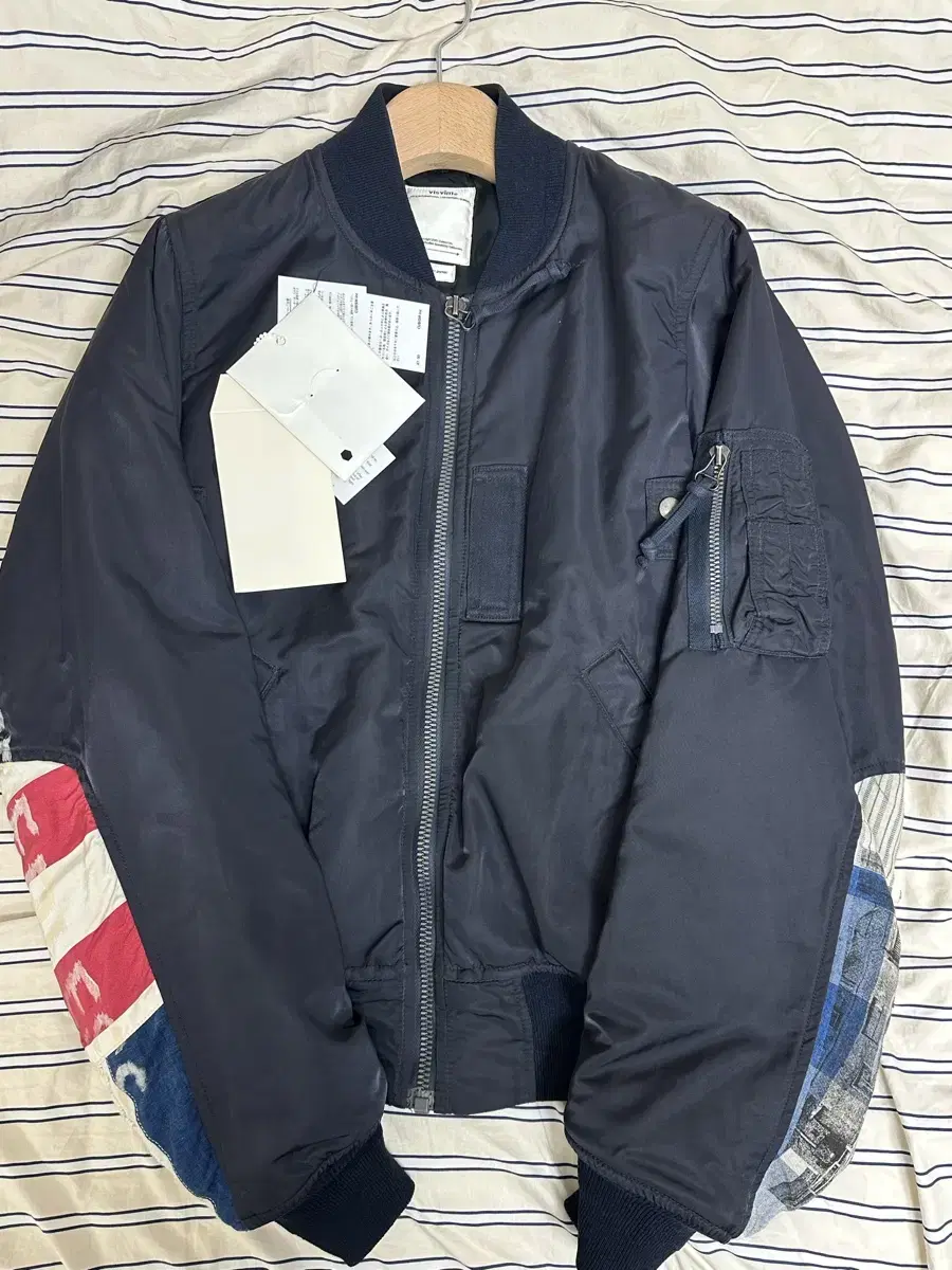 Bizbeam / 19SS Torsson Collage Navy / 1