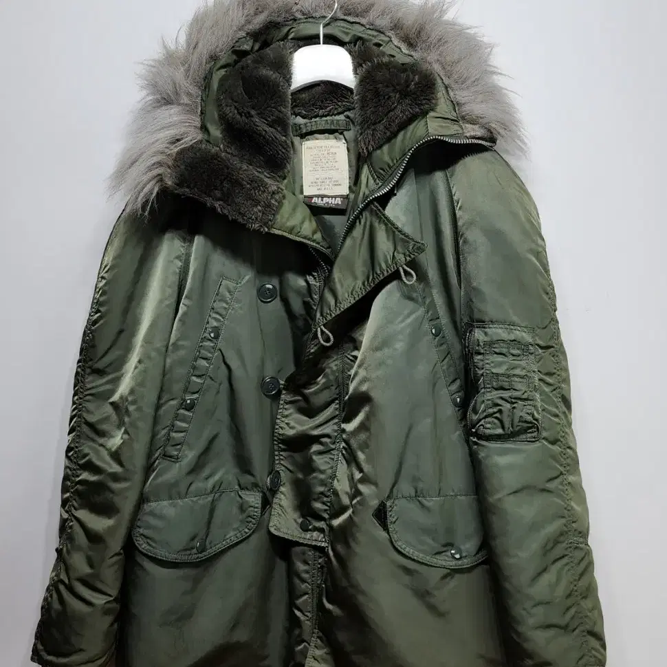 알파인더스트리 ALPHA INDUSTRIES USA N-3B항공점퍼자켓L