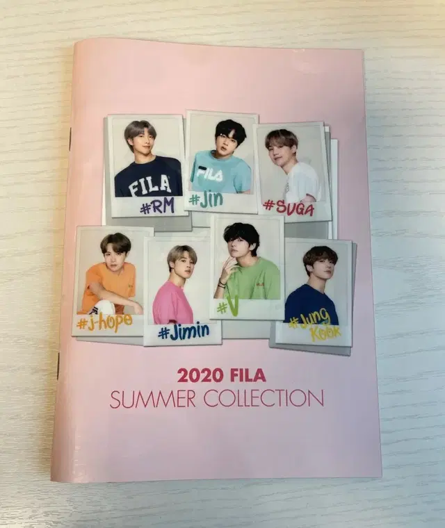 BTS 2020 FILA SUMMER COLLECTION