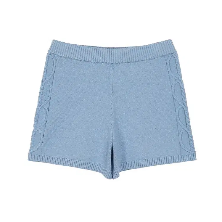 레이브 Knit Short Pants in Blue VK3ML042-22