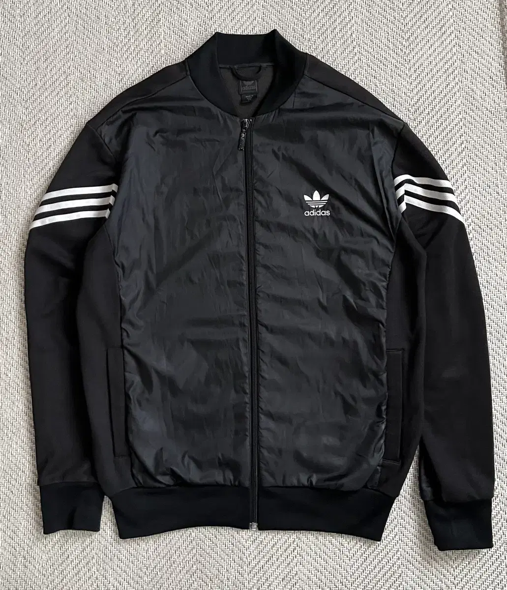 105) adidas bloo jong black and white europa jersey bomber jacket