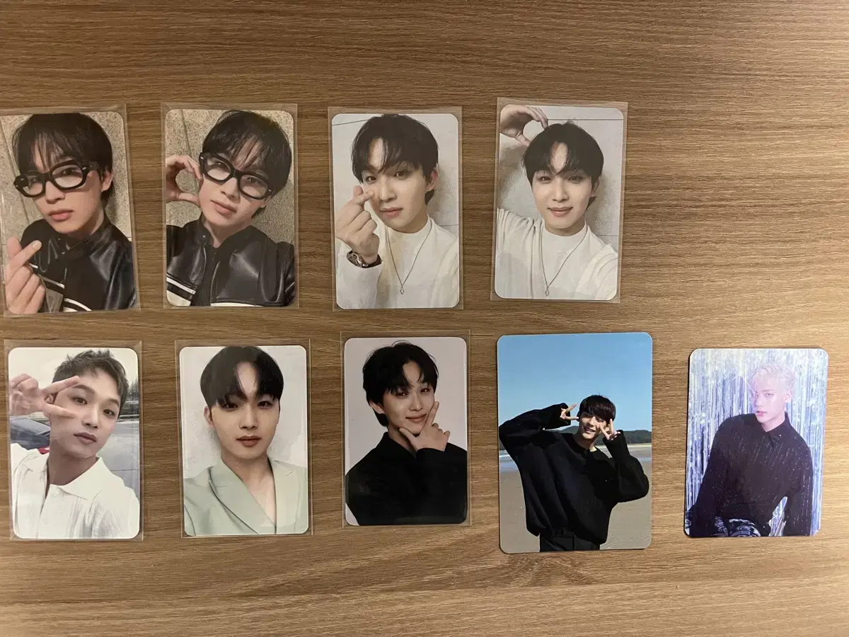 Lim Hyunsik, btob, lee minhyuk photocard