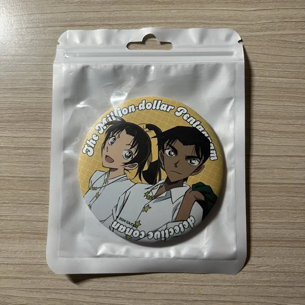 Detective Conan $1 Million Pentagram pop up Merchandise (Heiji kazuha Hand Mirror)