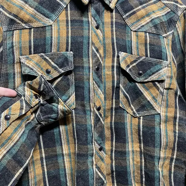 Vintage Flannel Shirt [L] 빈티지 플란넬 웨스턴셔츠