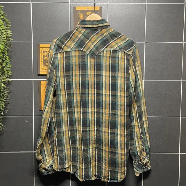 Vintage Flannel Shirt [L] 빈티지 플란넬 웨스턴셔츠