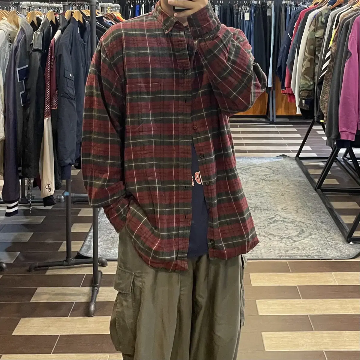 FIELD FG GEAR [2XL] 필레드 기어 플란넬 셔츠