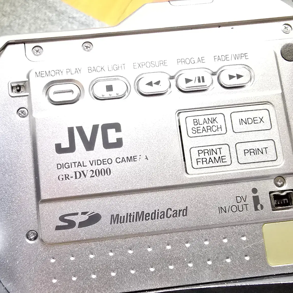 빈티지캠코더 JVC DV디지털캠코더 GR-DV2000(SD카드도사용가능)