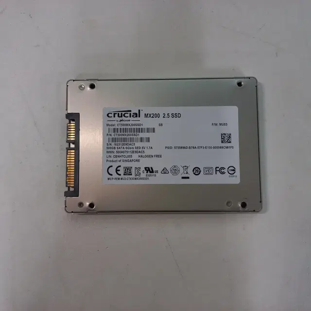 마이크론 Crucial MX200 SSD(500GB)