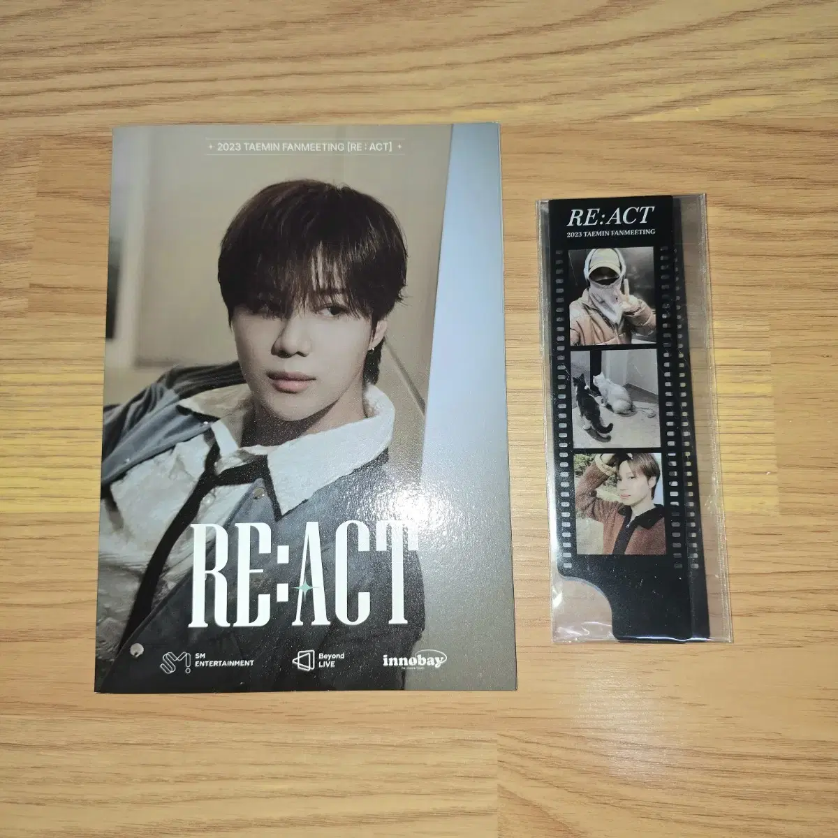 Taemin React fanmeeting Pre-order benefits