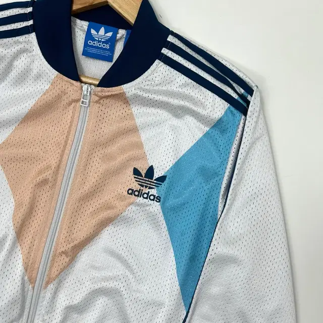 Adidas 아디다스 슈퍼스타 메쉬 화이트 져지 자켓