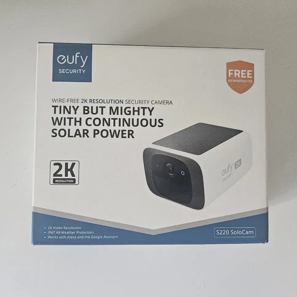 eufy 태양열 무선 카메라 CCTV