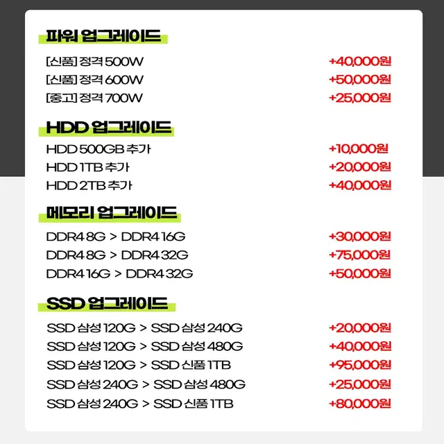 인텔i5-6500 GTX1060 1660 사무용 게임용 가성비 중고컴퓨터