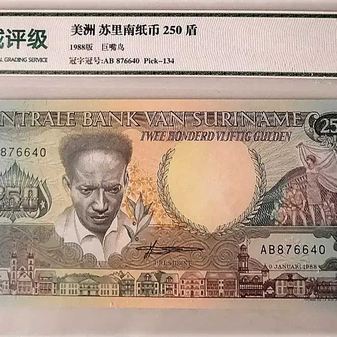 *상품번호-가503*Suriname 1988년 250 npgs68등급