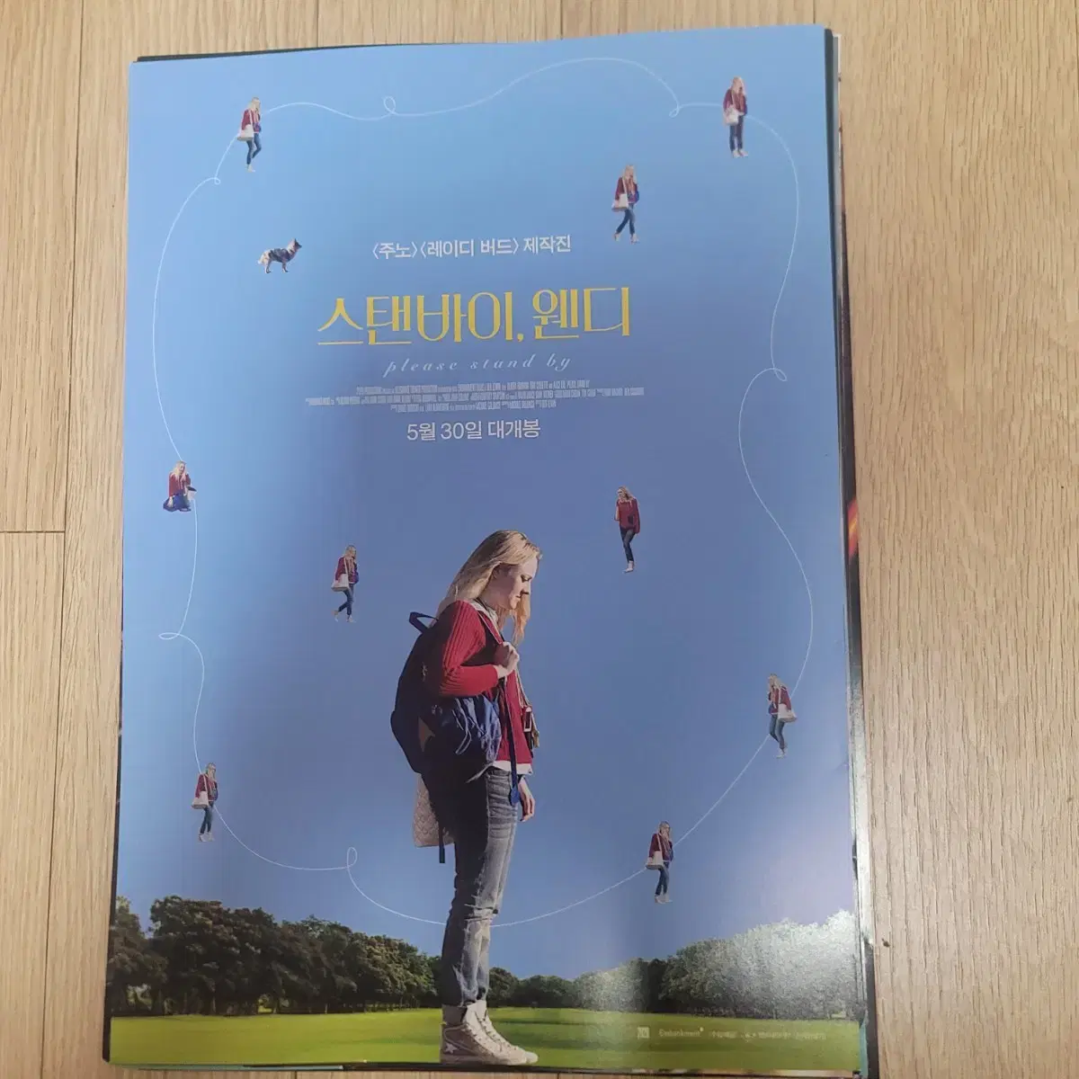 Standby wendy Movie poster Pamphlet Flyer