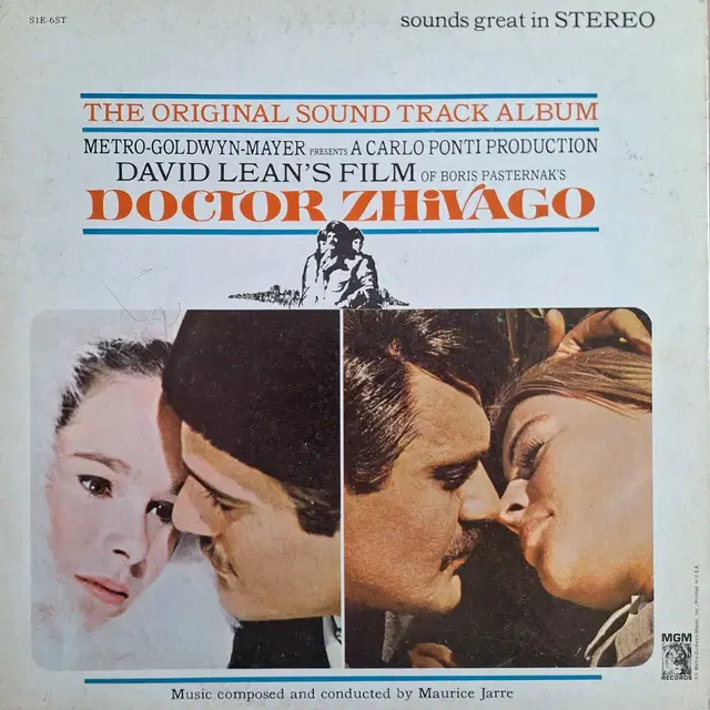 미국원반/초판/OST/Doctor Zhivago(닥터 지바고) LP