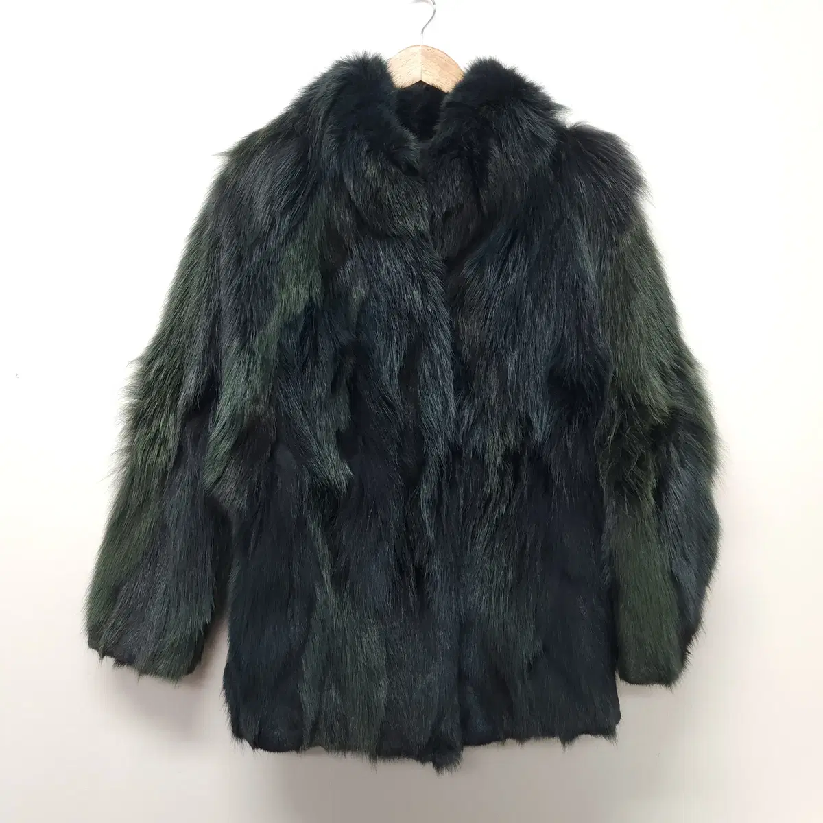 Eden Furs 럭셔리 여우털 통폭스퍼 모피 무스탕 자켓