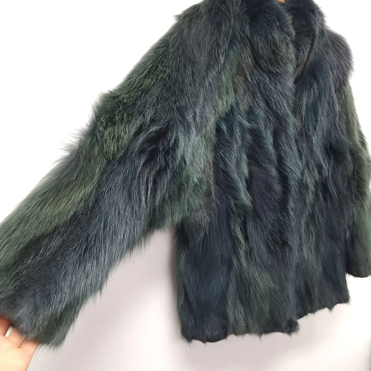 Eden Furs 럭셔리 여우털 통폭스퍼 모피 무스탕 자켓