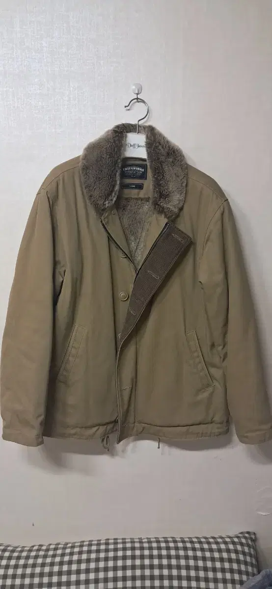 프리즘웍스덱자켓EDGAR N-1 DECK JACKET  BEIGE (L)