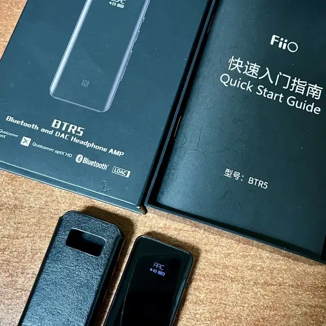 FiiO BTR5 DAC 헤드폰 앰프 블루투스