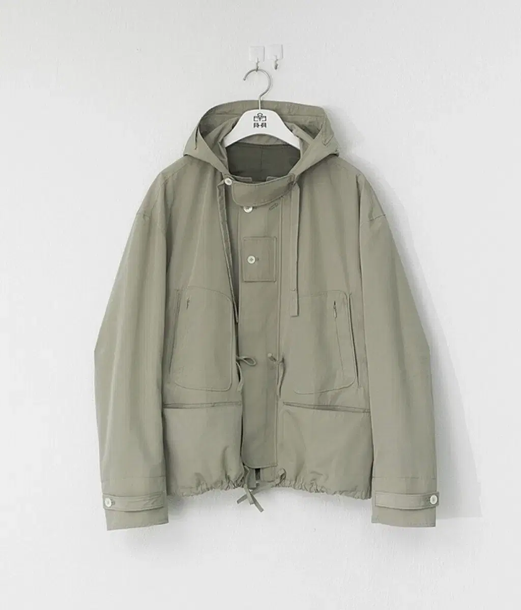 Polythene lew Hooded Parka Sage Size 4