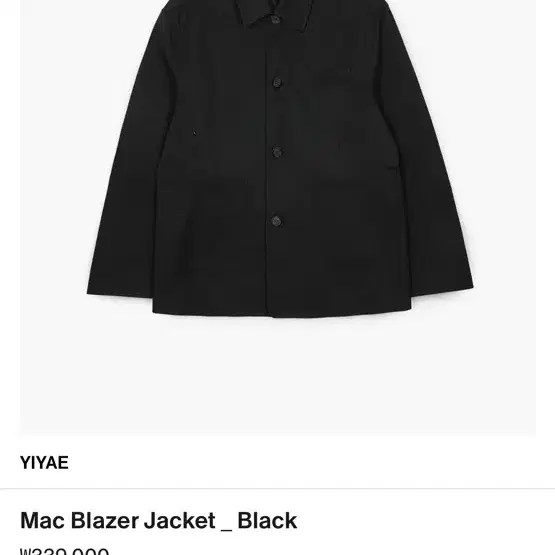 [m]yiyae Mac Blazer Jacket _ Black