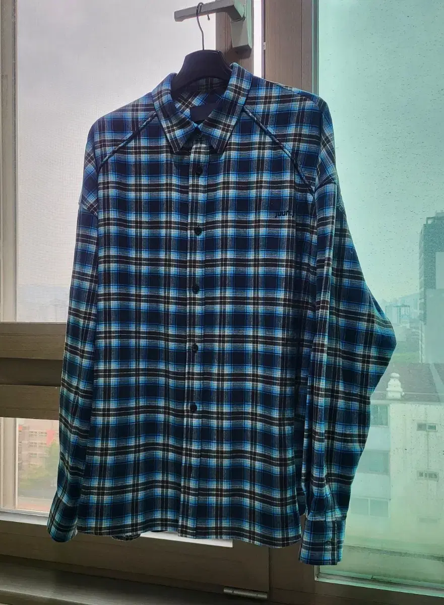 Junji / 24FW Bloo Check Shirt Jacket / 50