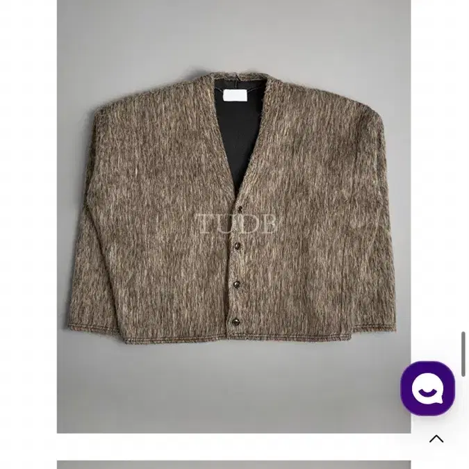 TUDB mohair cardigan