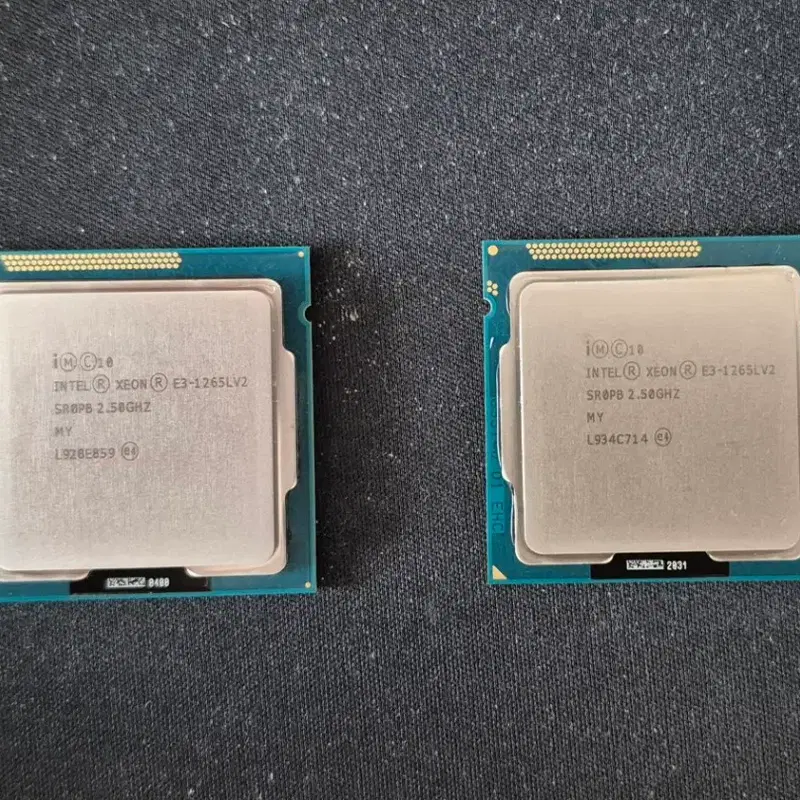 e3 1265L v2 - (i7 3770T와 동급) 저전력 CPU