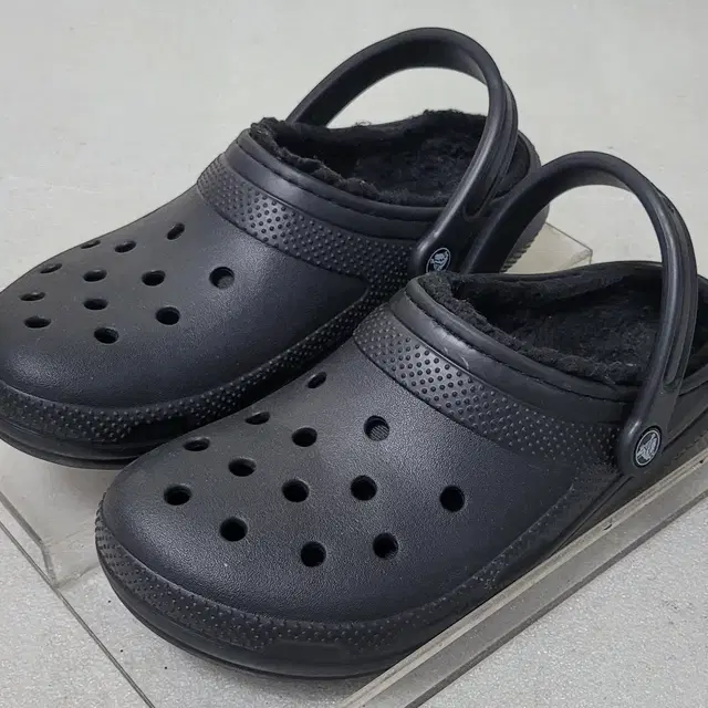 크록스 CROCS 기모 방한 슬리퍼 남성용 255~260