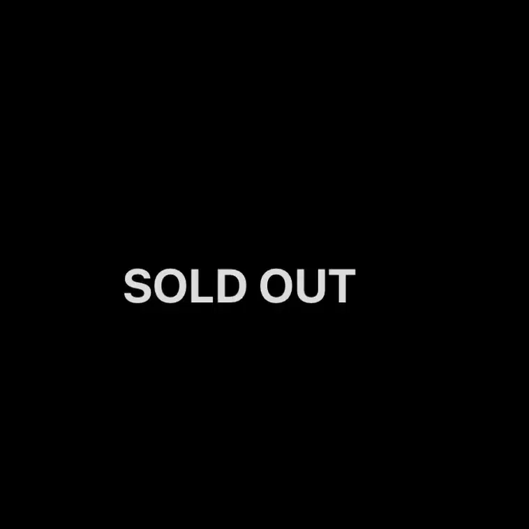 Sold out