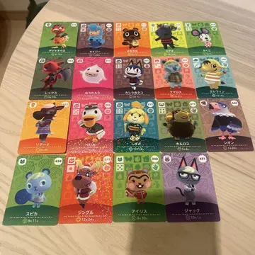 [낱개 판매 가능] amiibo 모여봐요 동물의 숲