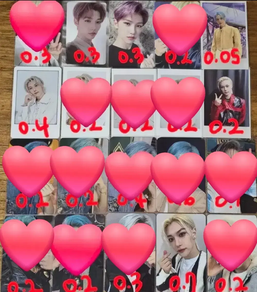 스트레이키즈 스키즈 필릭스 용복 락스타 ATE 시그 레반터 포카