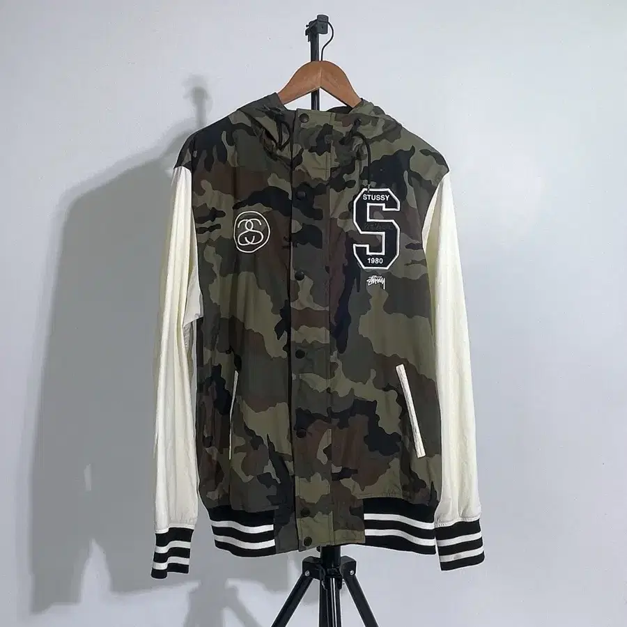 stussy 스투시 후드 자켓 윈드브레이커