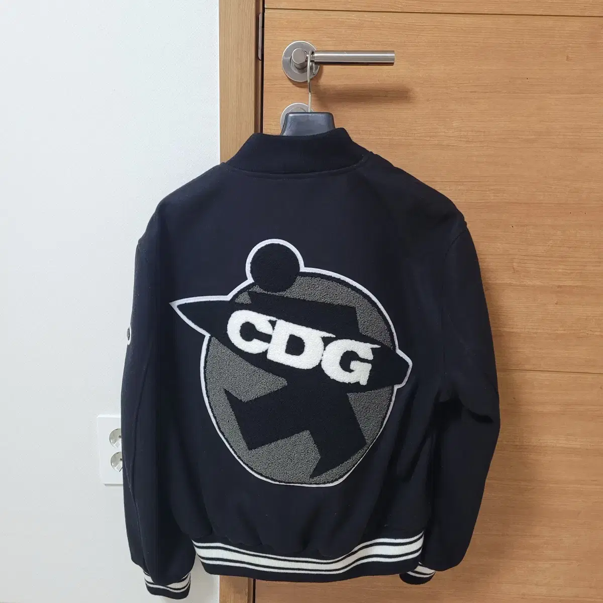 스투시 cdg 40주년 바시티