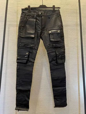 00S XFRM 코팅 카고 스키니 팬츠 RARE