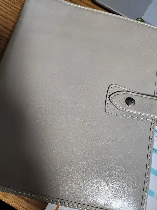 파일로팩스 filofax A5 스톤 회색 그레이 바인더 몰든