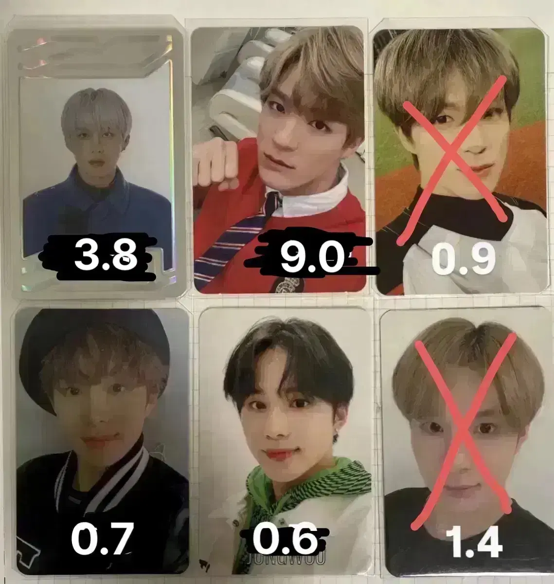 nct127 nct127 nct dream jeno jungwoo photocard wts zuu jeno special 야구복