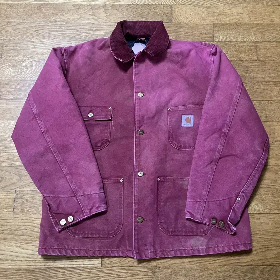 칼하트 미시건 초어 자켓 Pink Dyed XL