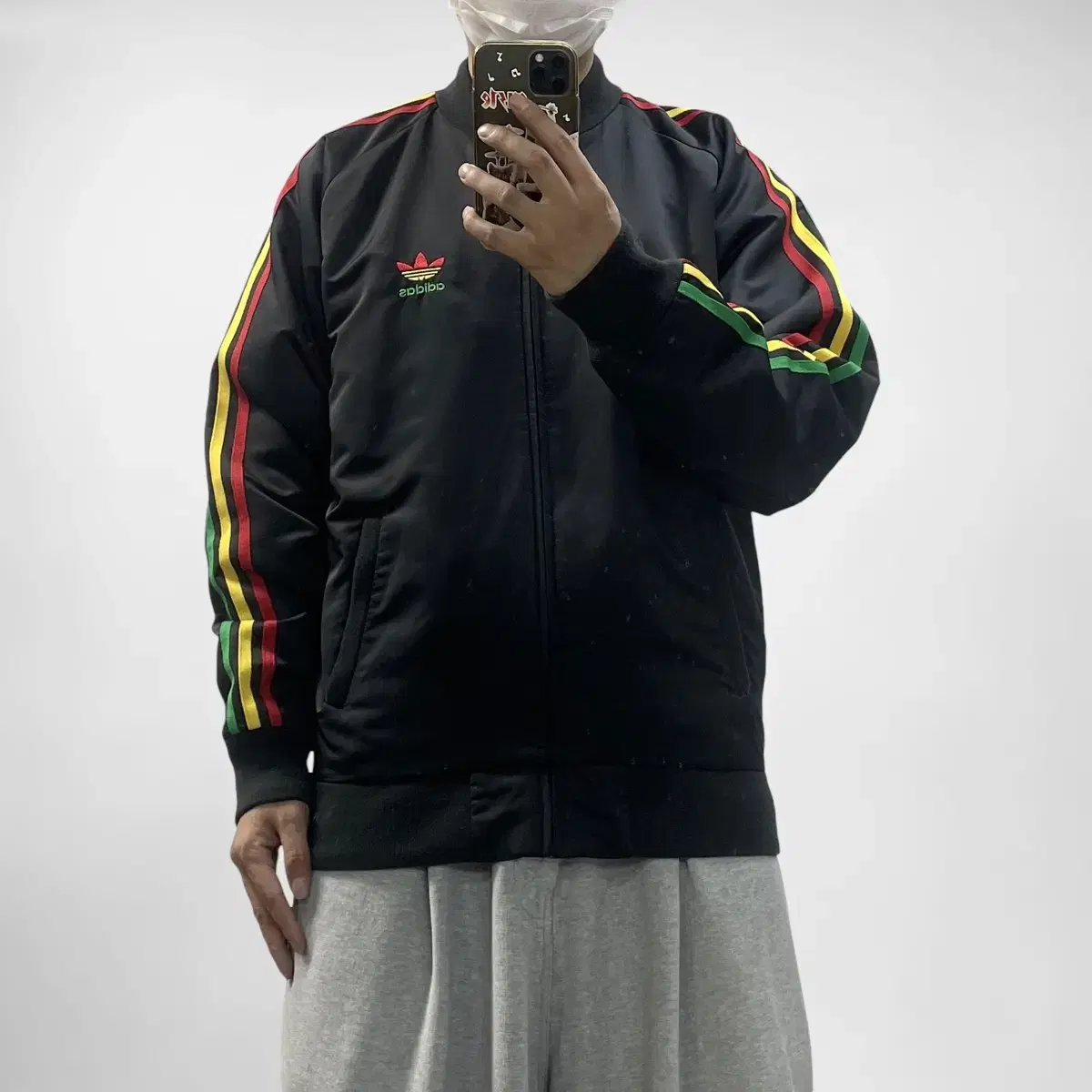 Adidas Jamaica Superstar Bomber Jacket Black