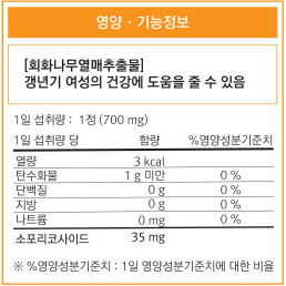 위드바이오 회화나무 700mg x 60정x2BOX