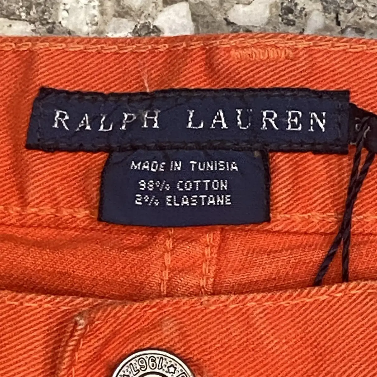 [새상품}RALPH LAUREN POLO 랄프로렌폴로 로고백워싱스키니진