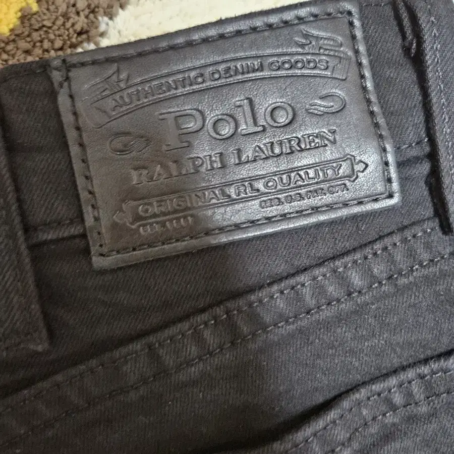 새상품) POLO 랄프로렌 흑청데님 Varick slim staight