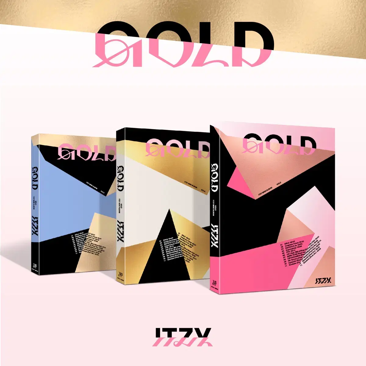 Spot)ITZY <GOLD> Gold sealed album sell standard Ver