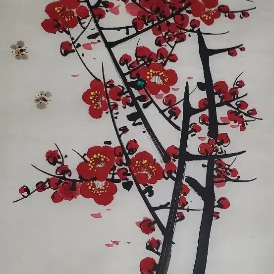 오영성, 찬서리 가셔지고...., 121x37.5cm, 1998년.