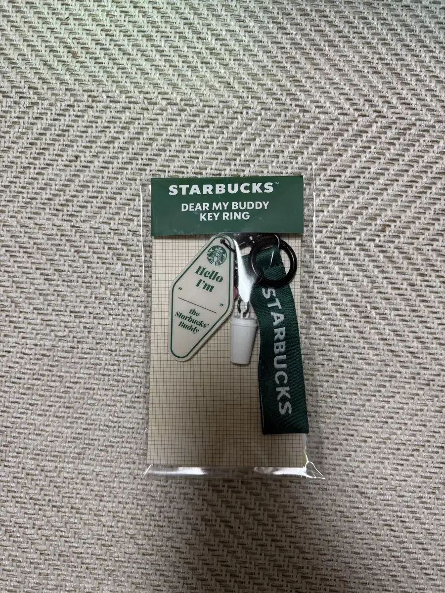 [New Product] Starbucks Buddy keyring s sold