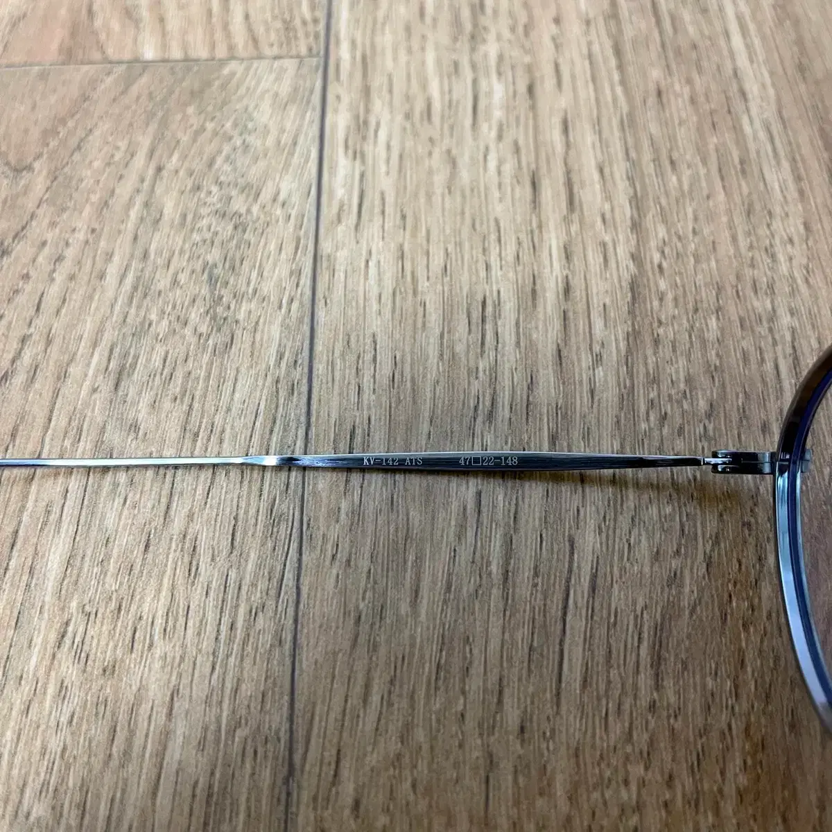 Keum Glasses KV142 Titanium Rims ATS Kaneko Optical Antique Silver