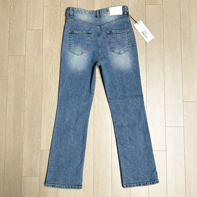 27Y 이십칠와이 Ash blue semi boots cut -A003