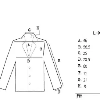 [L-XL] 리플레이스먼트 플리츠 테일러드 블레이저 블랙