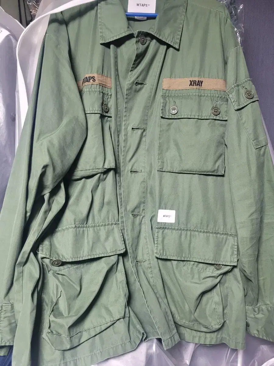 wtaps 19ss jungle olive XRAY